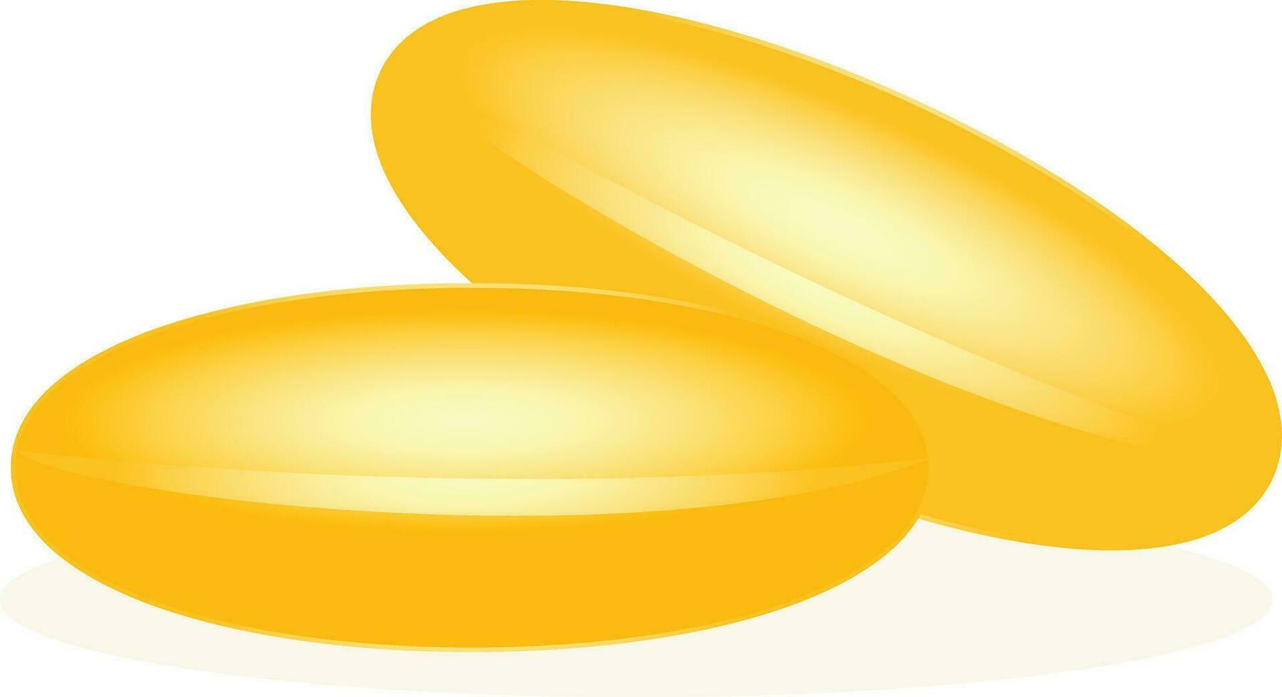 Omega 3 6 9 fish oil capsule pills vector illustration, Omega vitamin krill oil pills stock vector image
