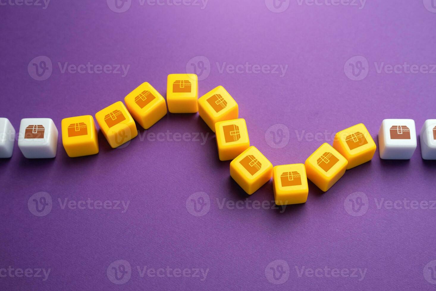 Delay in delivery of goods. Produce more in less time. Improve and upgrade. Optimize. photo