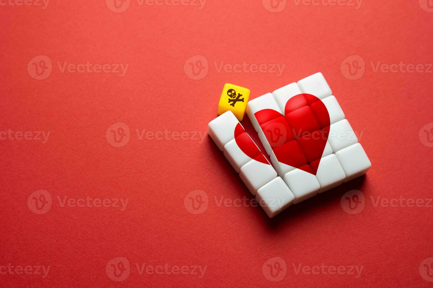 Health hazard. Health hazard and heart problem concept. Early detection and prevention. Medication and lifestyle changes. Stress management is essential for heart disease prevention. photo