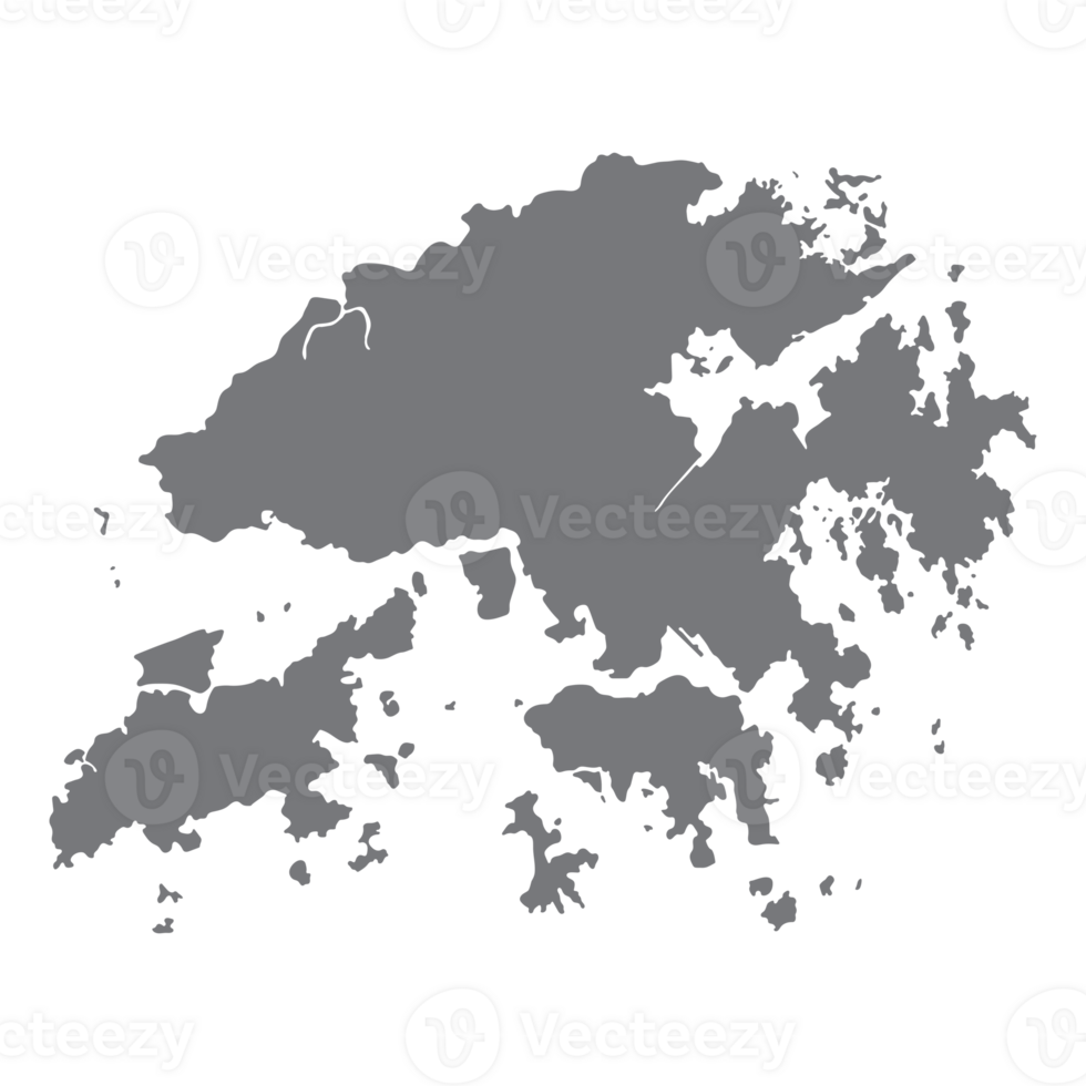 hong kong mapa. mapa do hong kong dentro Alto detalhes png
