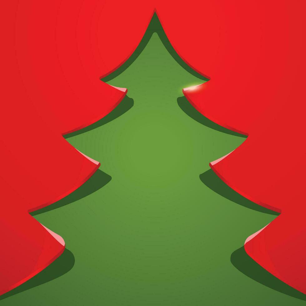 Navidad árbol imagen vector