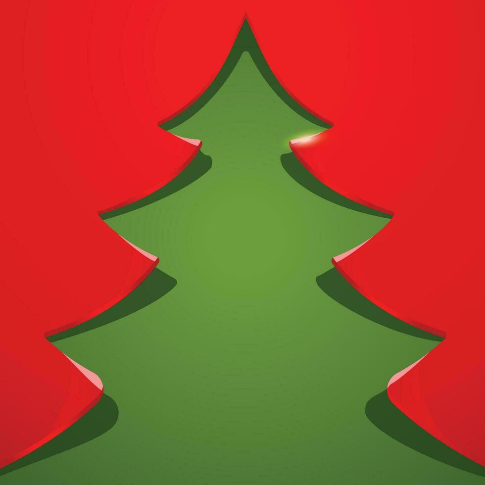xmas tree image vector