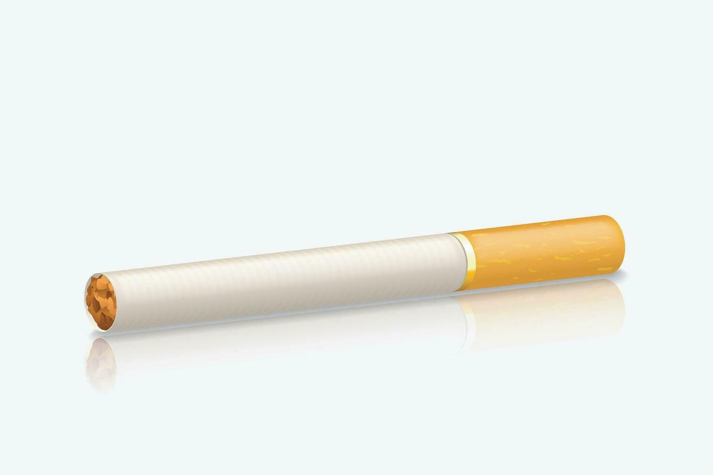 smoking cigarette single vector