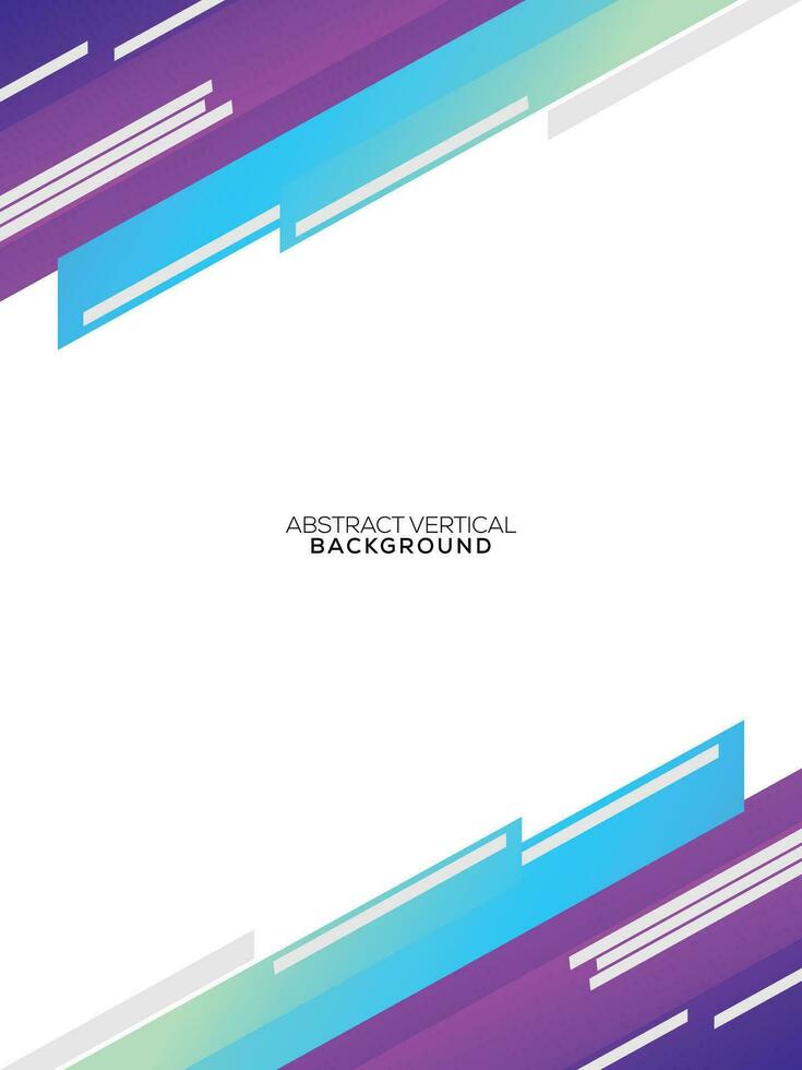 geometric vertical modern background design vector