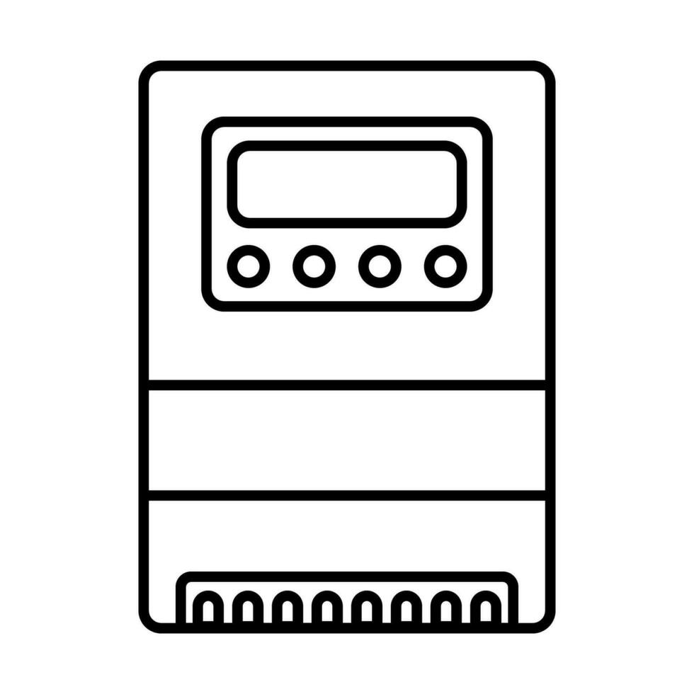 Hybrid Inverter for Solar Power Plant, Solar Wind Energy Meter vector