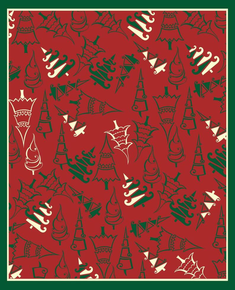 cristmas background with cristmas tree vector