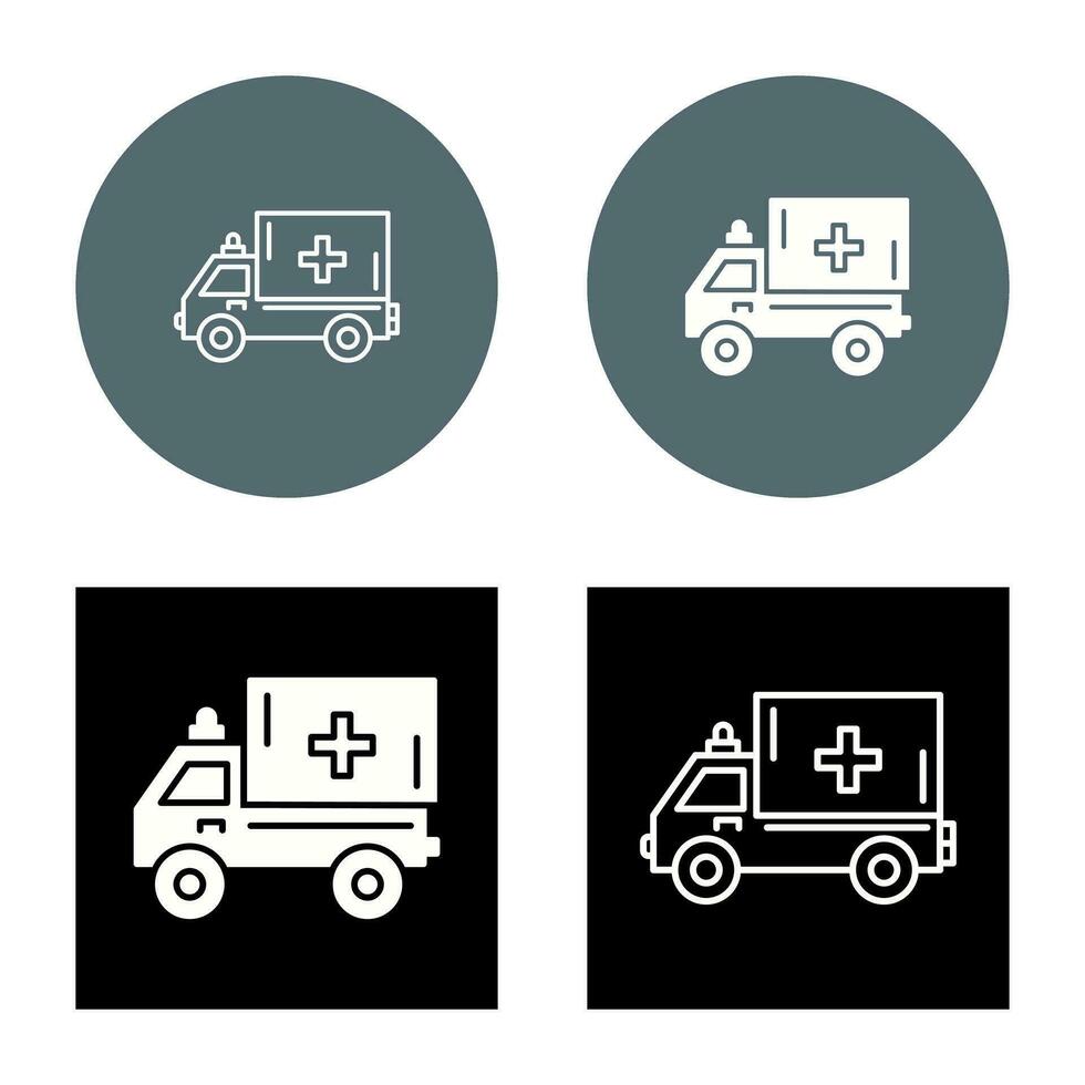 Ambulance Vector Icon