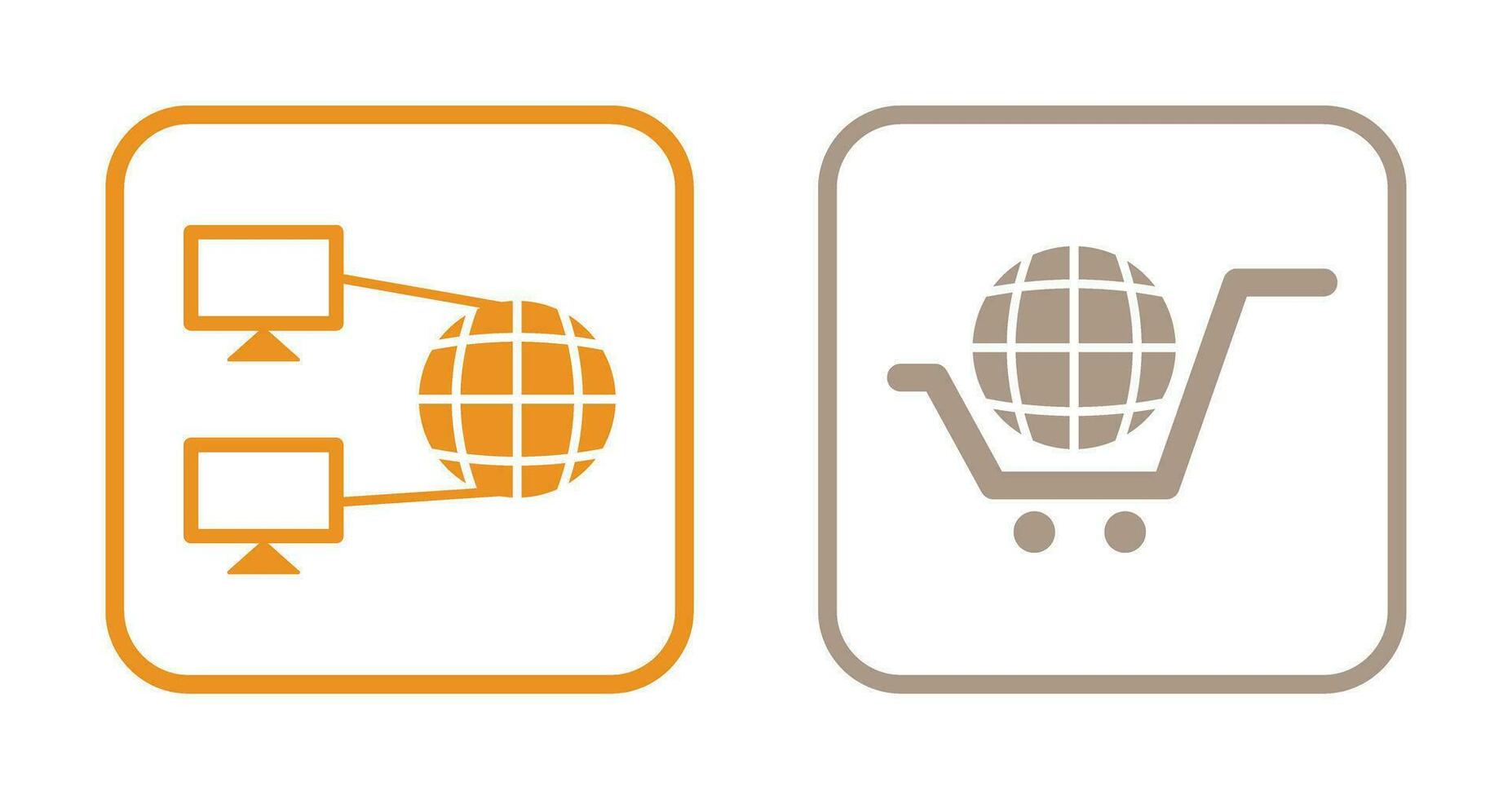 Internet Connectivity and Global Icon vector