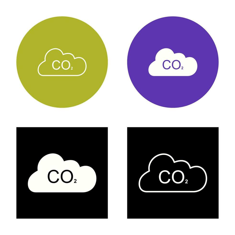 Carbon Dioxide Vector Icon