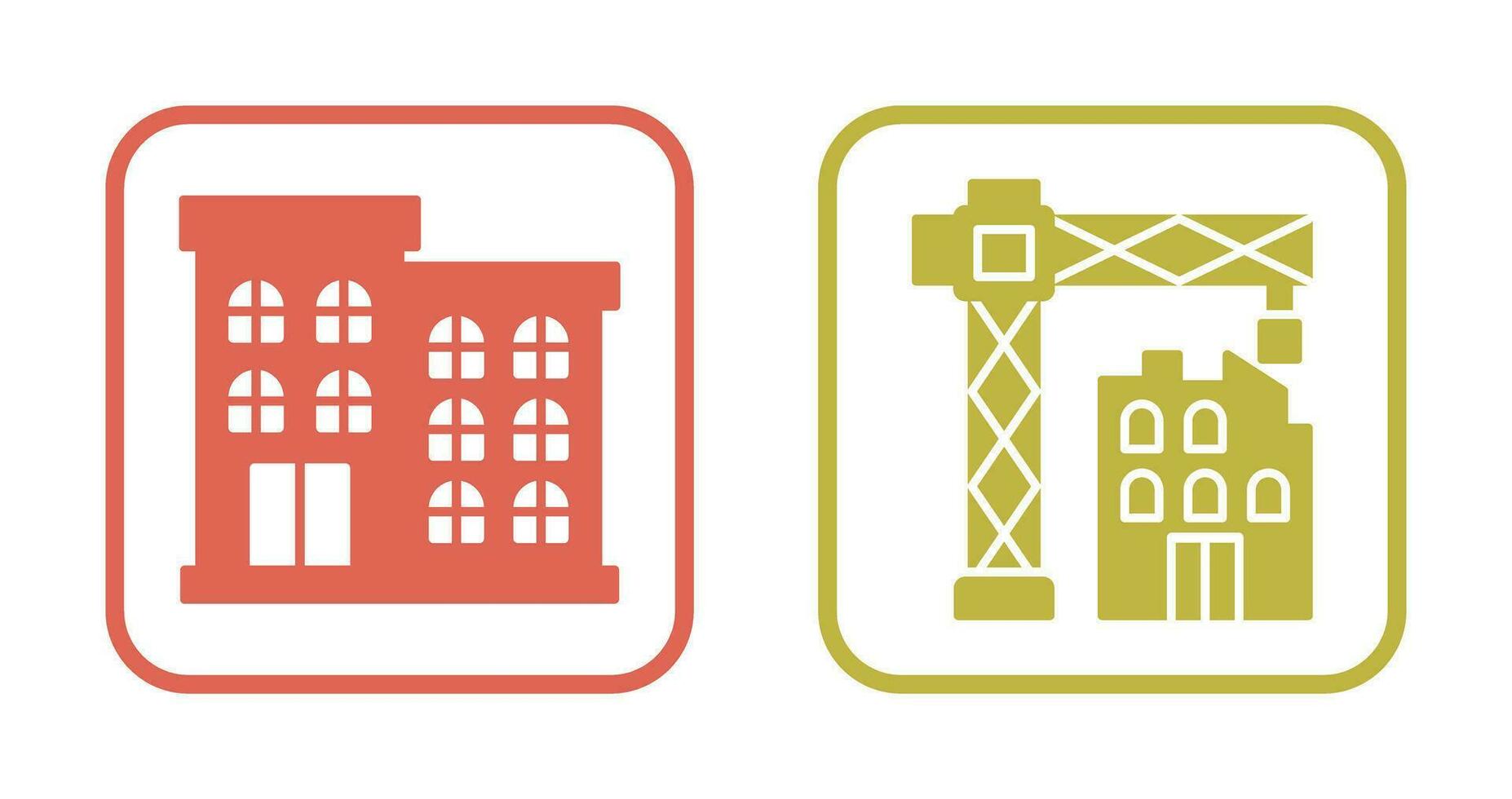 Building and Construction Icon vector