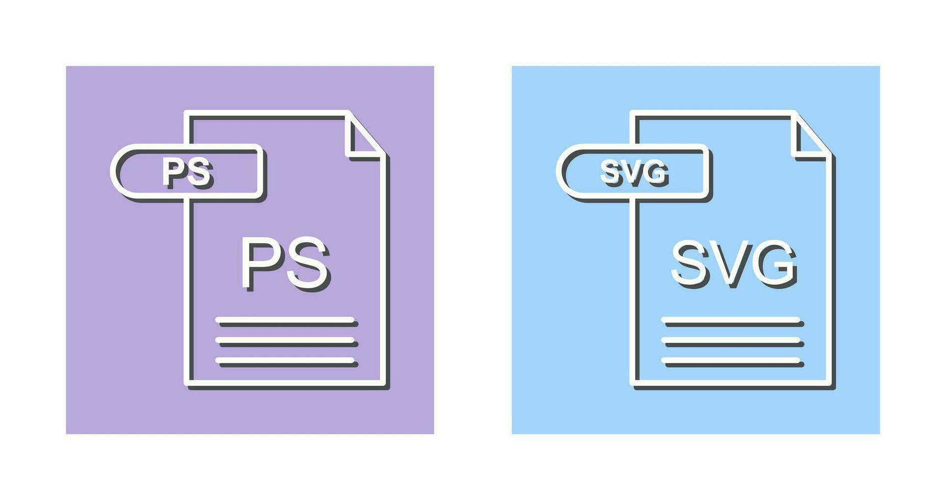 PS and SVG Icon vector