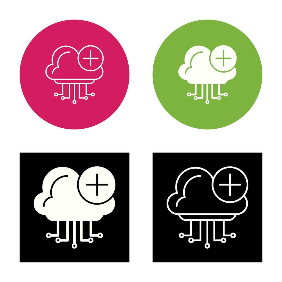 Cloud Computing Vector Icon