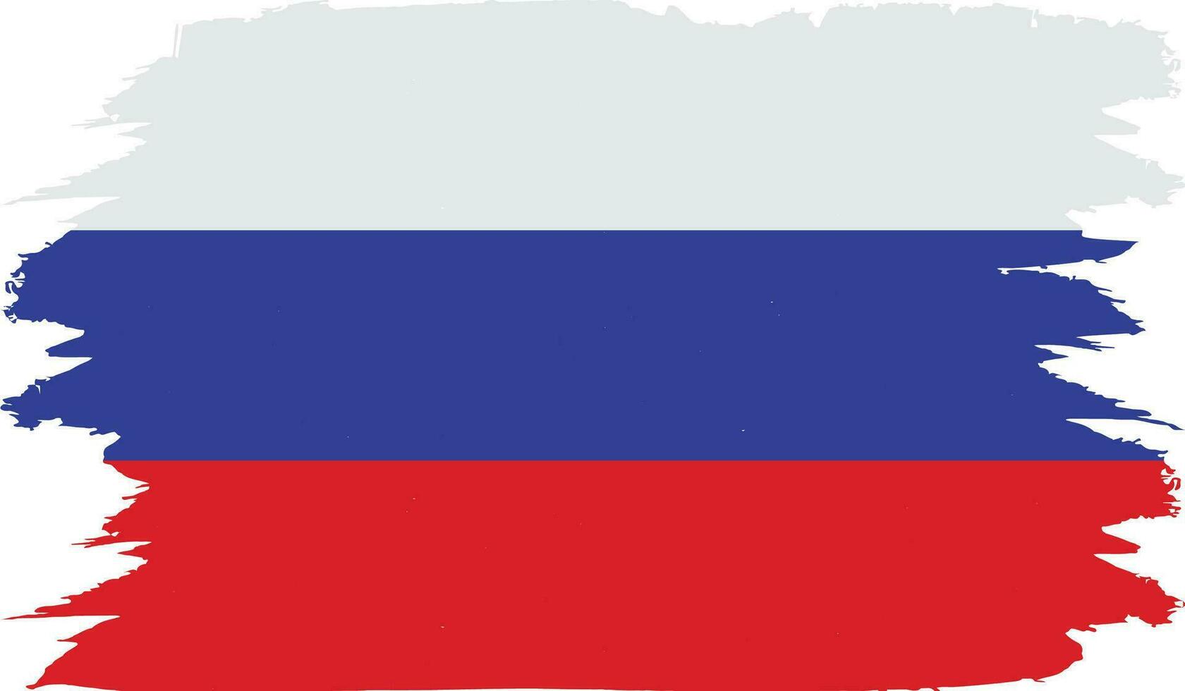 Vector russia day banner with realistic flag background