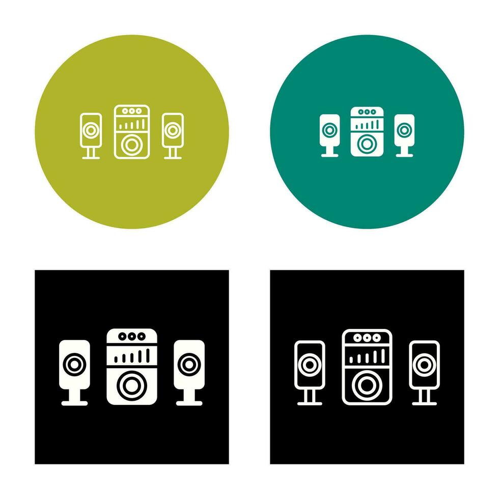 Sound System Vector Icon