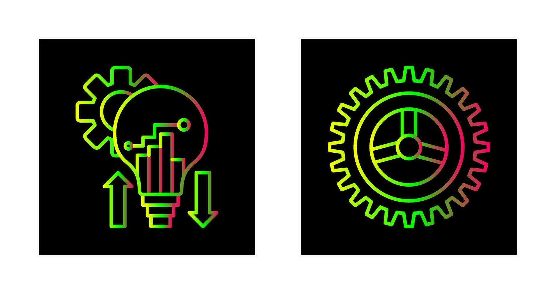 Analysis and Setting Icon vector