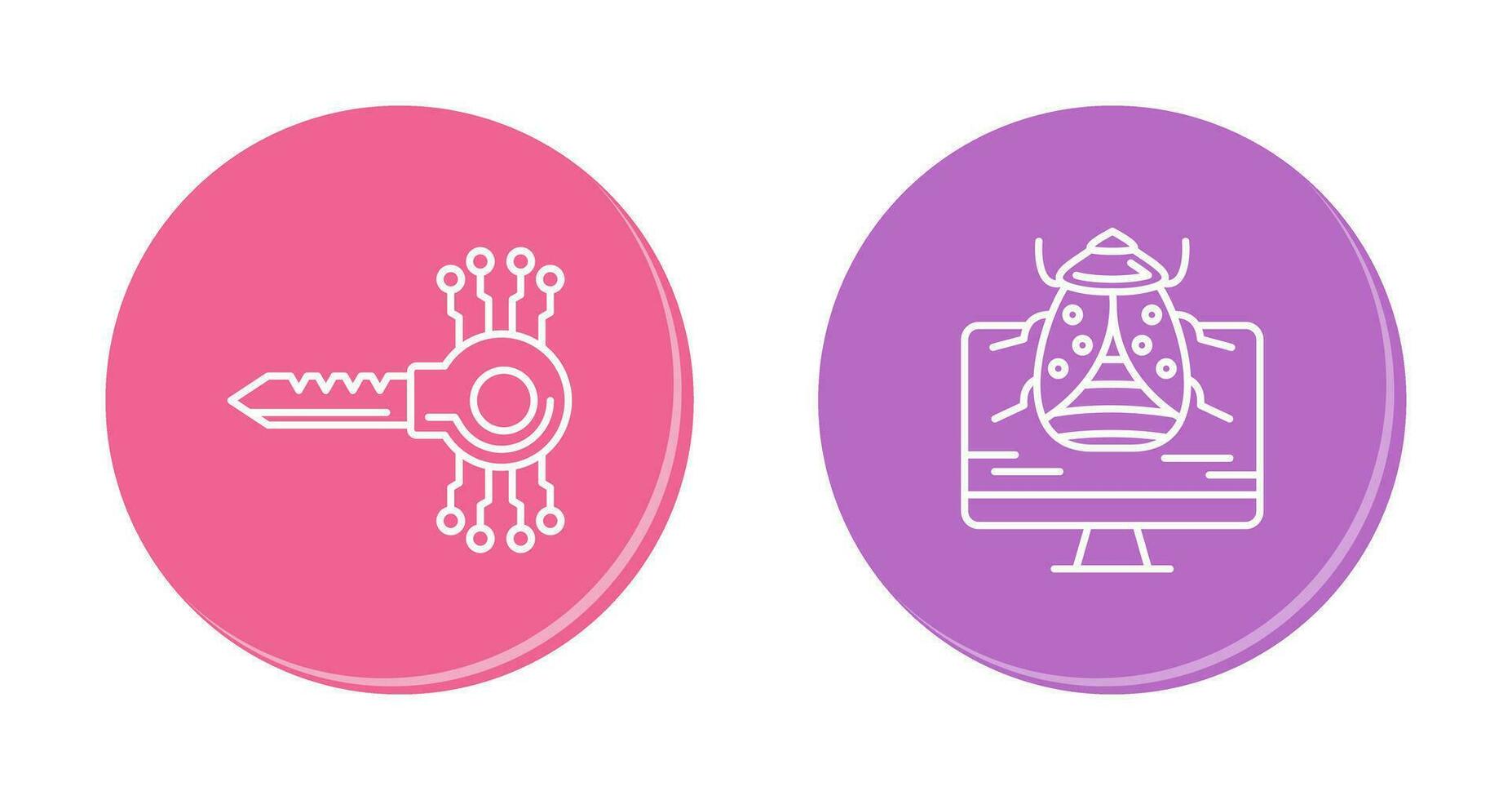 Key Code and Malware Icon 33200130 Vector Art at Vecteezy image.