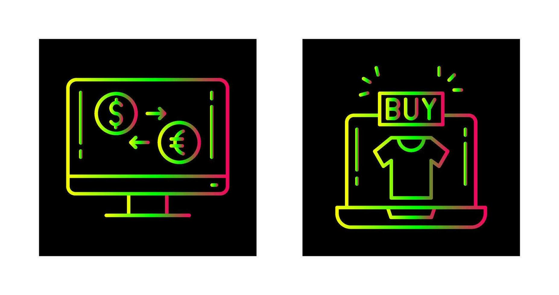 Currency Exchange and Buy Icon vector