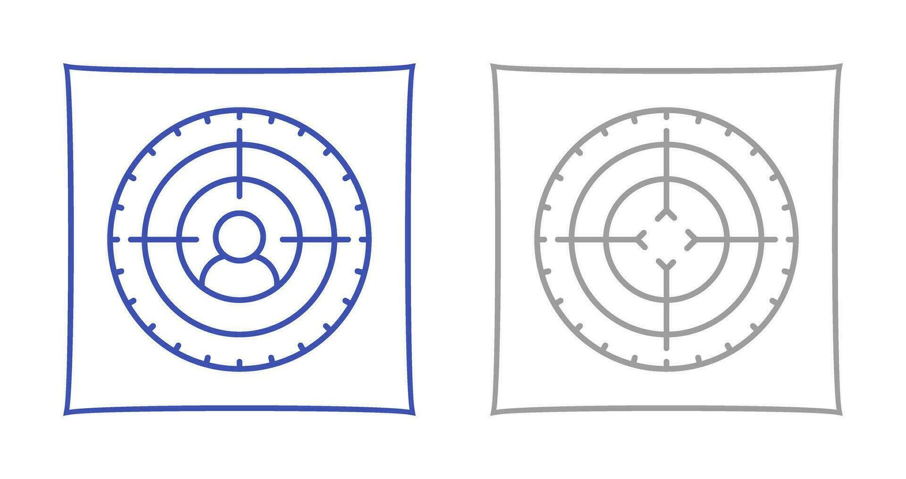 Goal and Target Icon vector