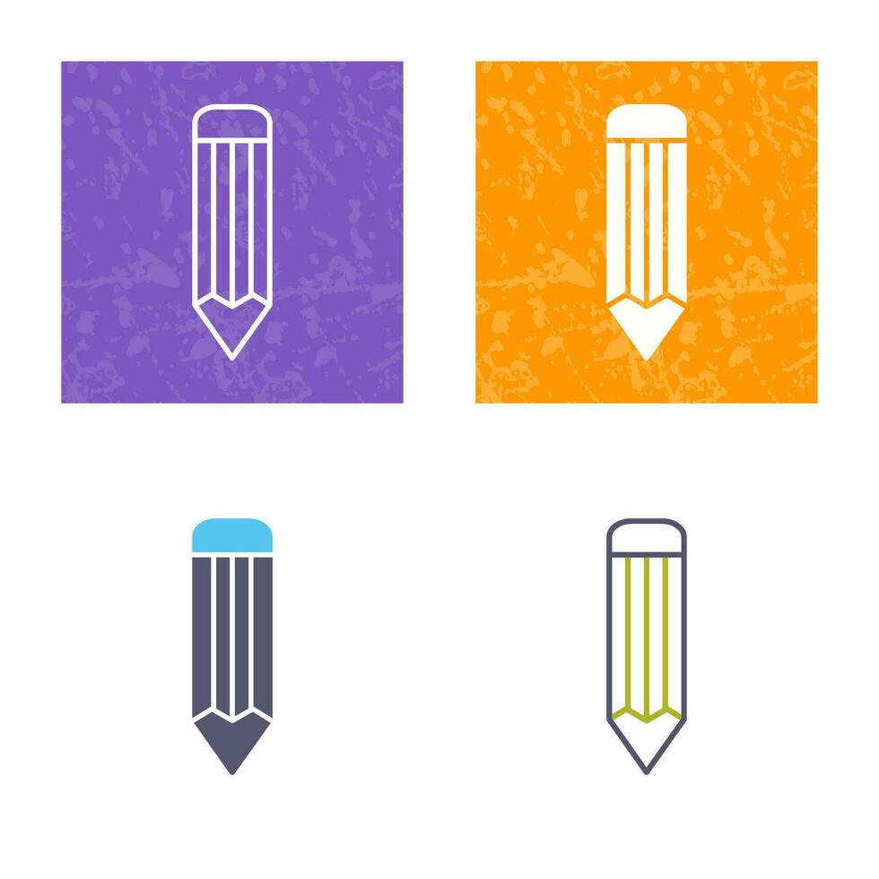 Unique Pencil Vector Icon