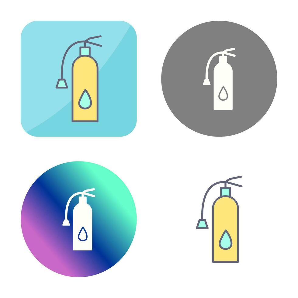 Unique Fire Extinguisher Vector Icon