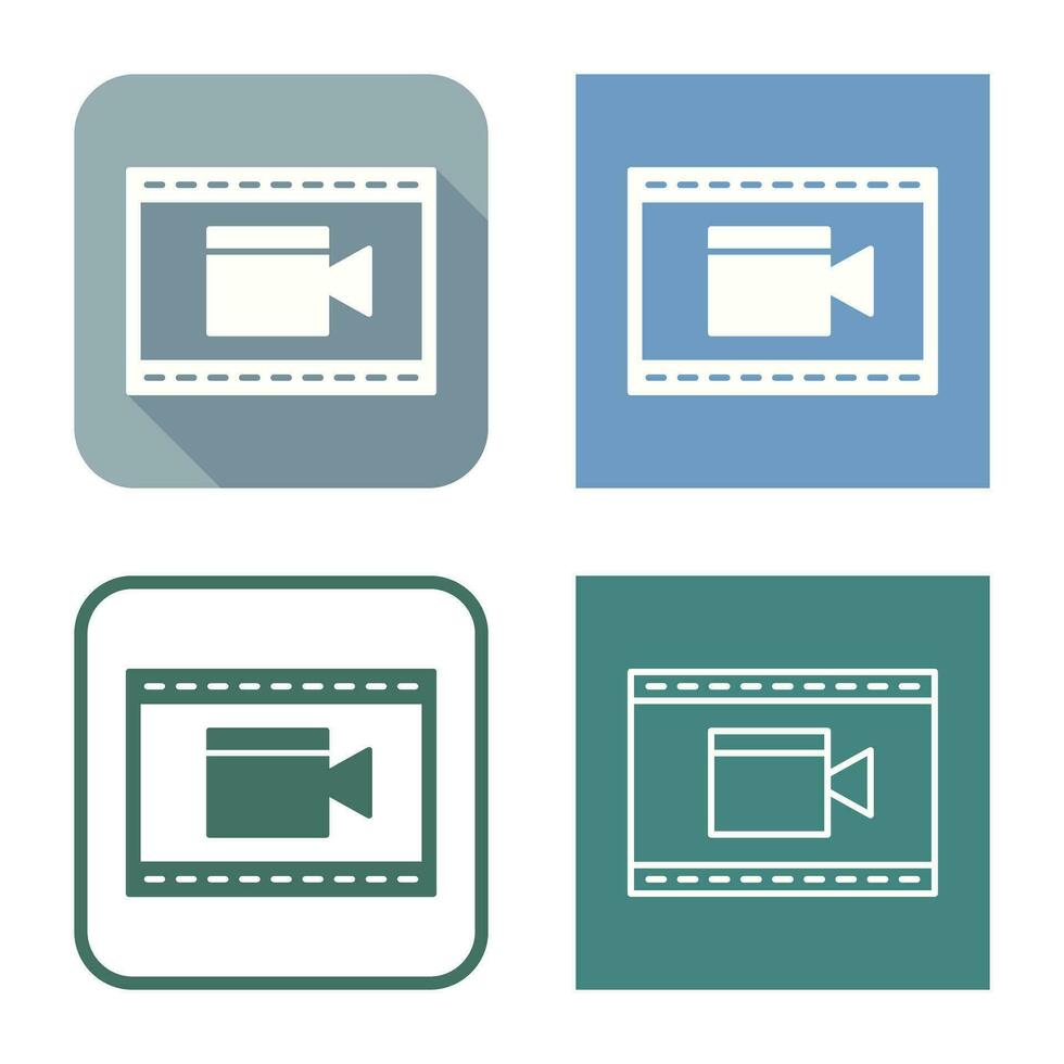 Unique Video and Animation Vector Icon