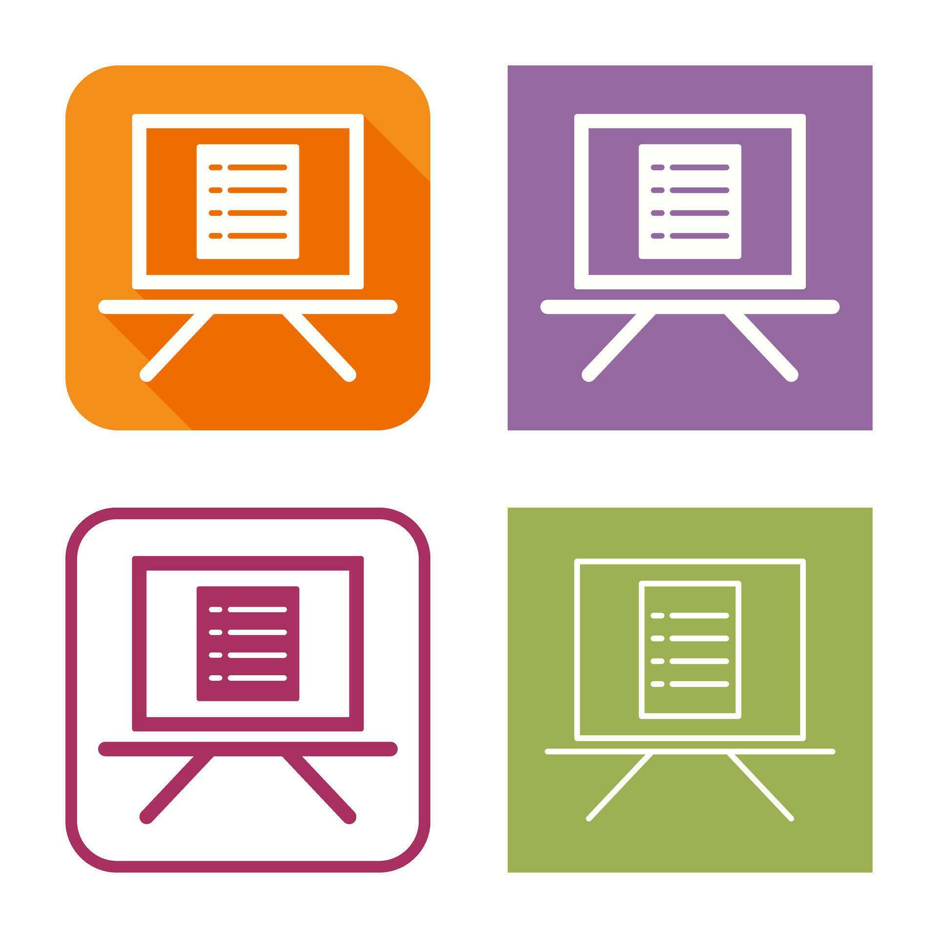 Unique Notice Board Vector Icon 33203657 Vector Art at Vecteezy