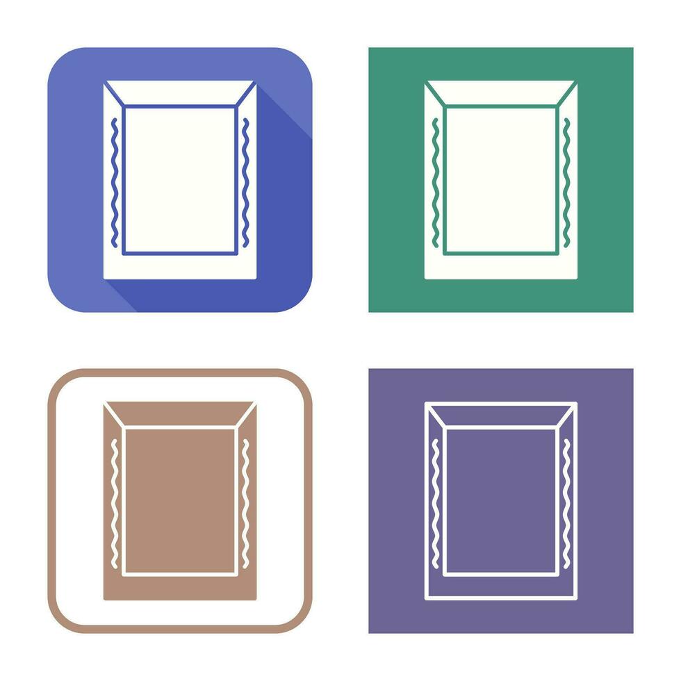 Unique Frame Vector Icon