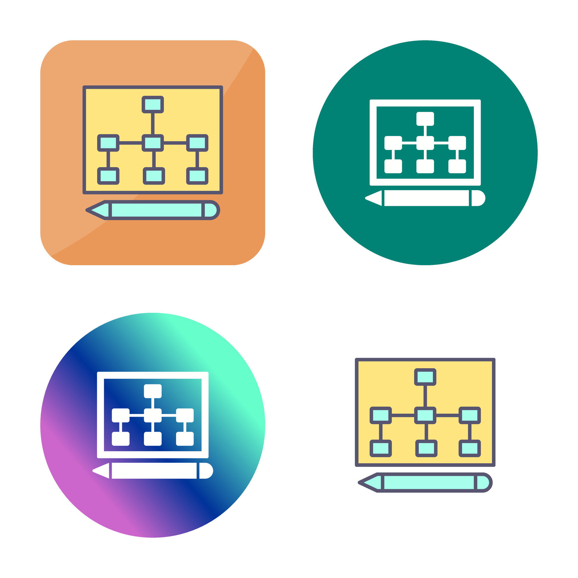 Draw Hierarchy Vector Icon 33203709 Vector Art at Vecteezy