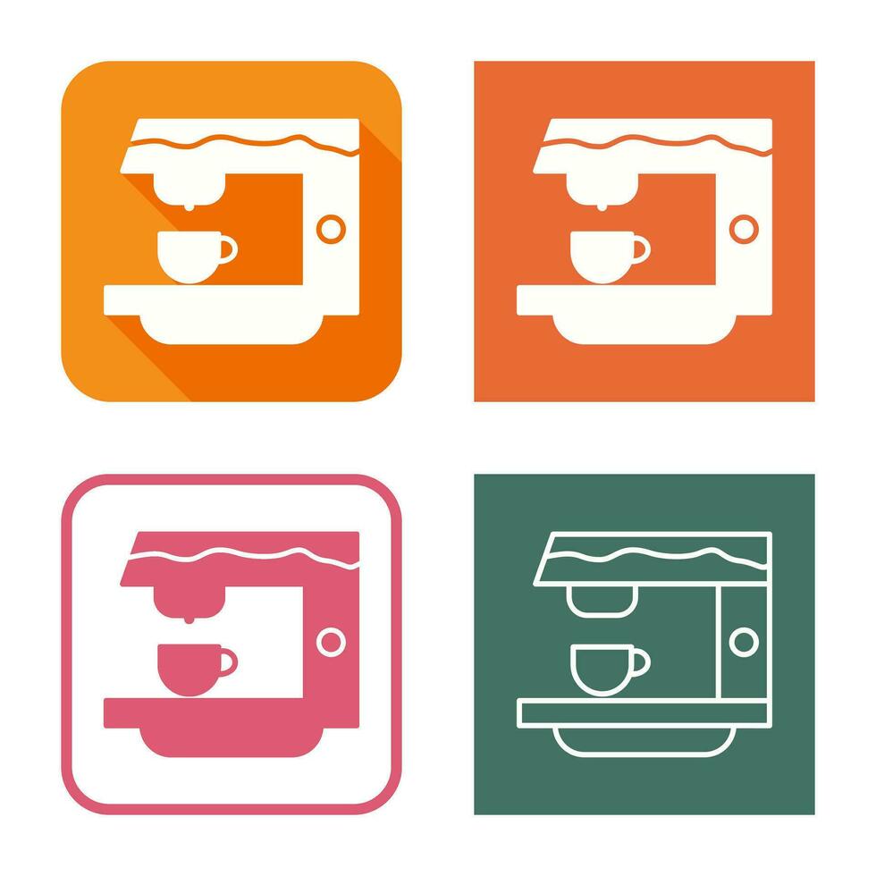 Coffee Machine Vector Icon