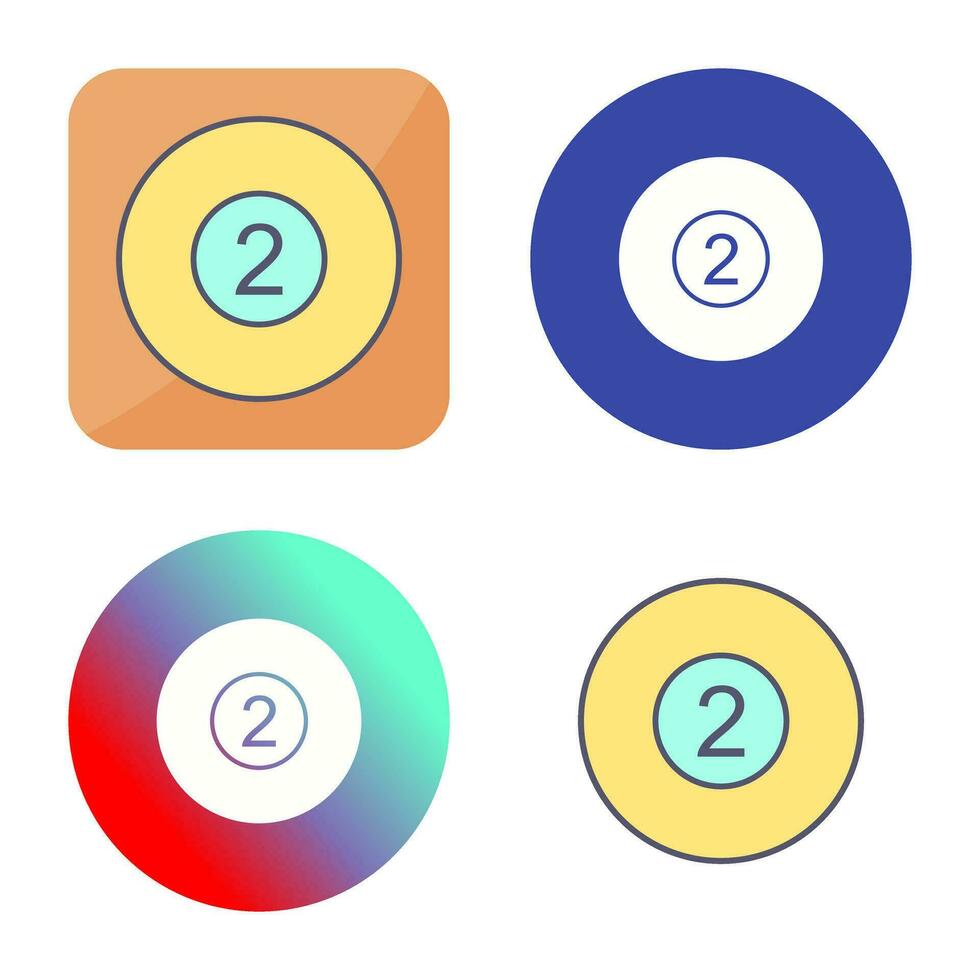 Pool Ball Vector Icon