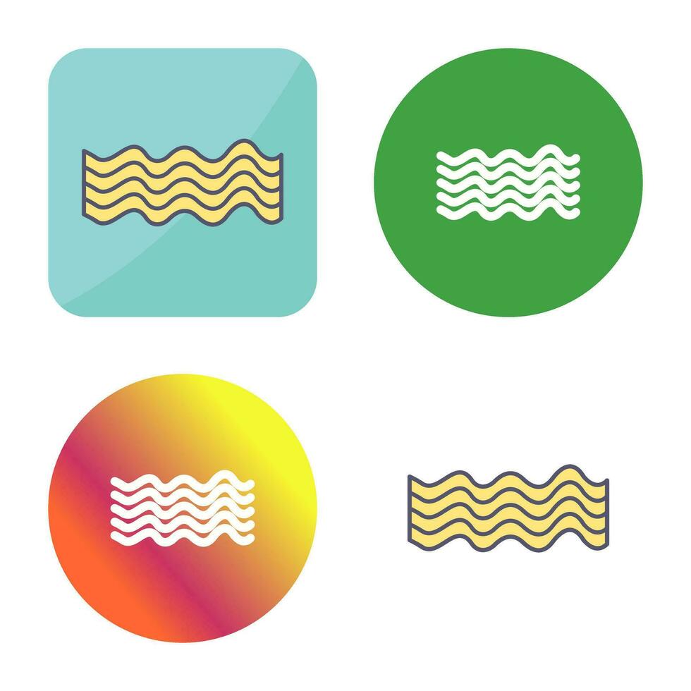 Magnetic Waves Vector Icon