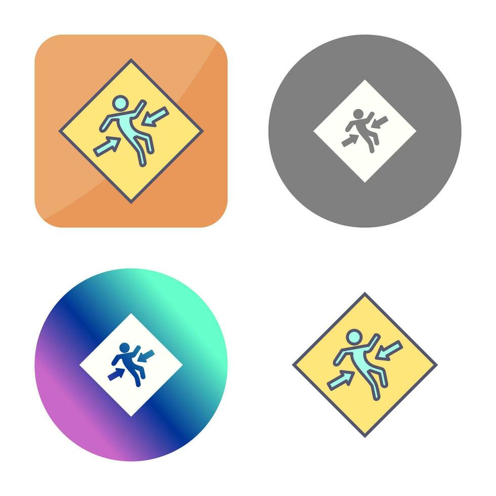 Crush Zone Vector Icon