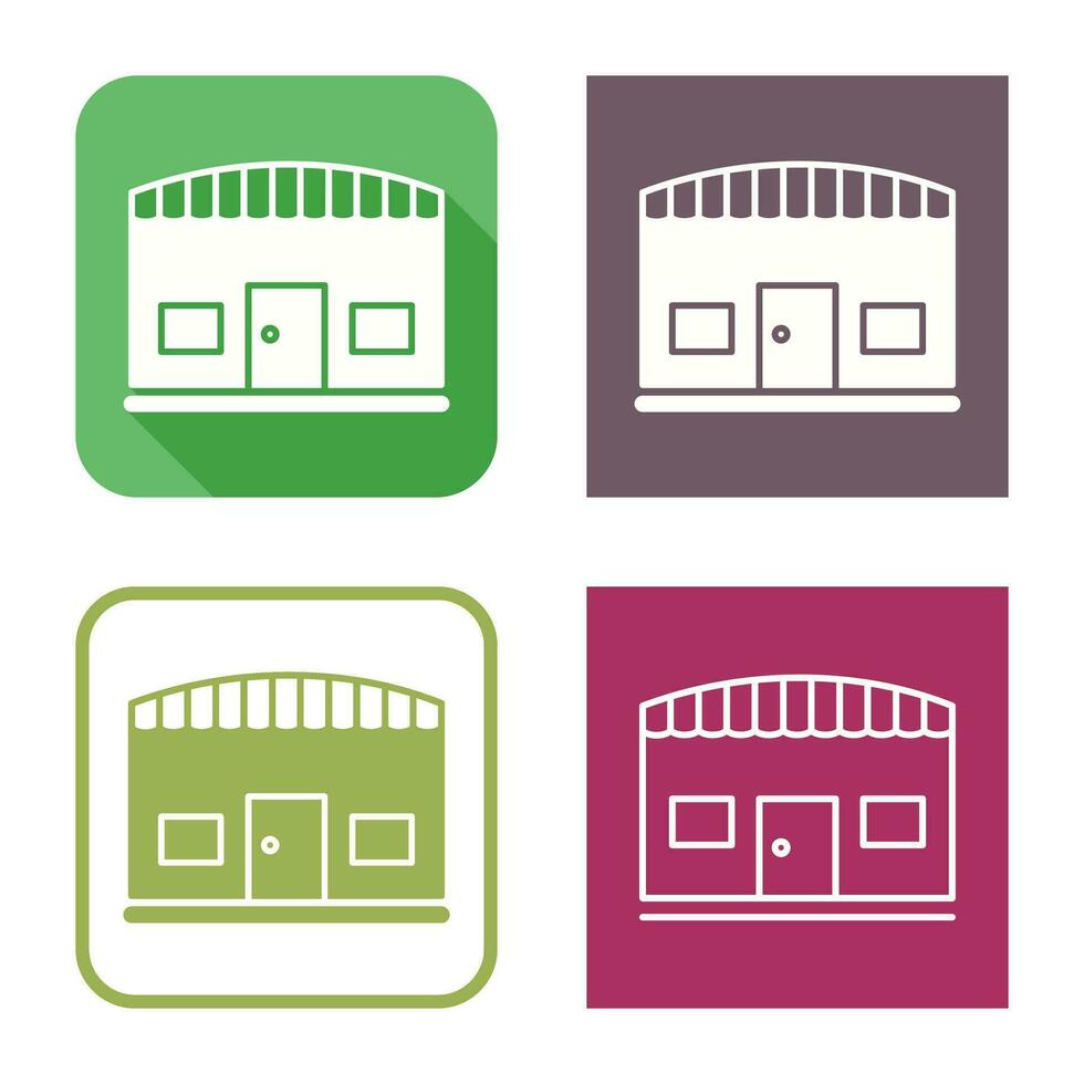 Unique Store Vector Icon