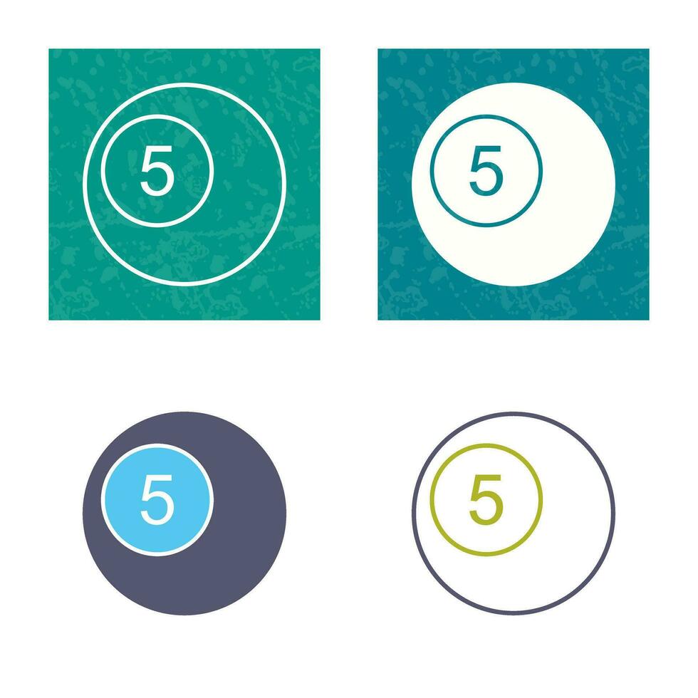 Pool Balls Vector Icon