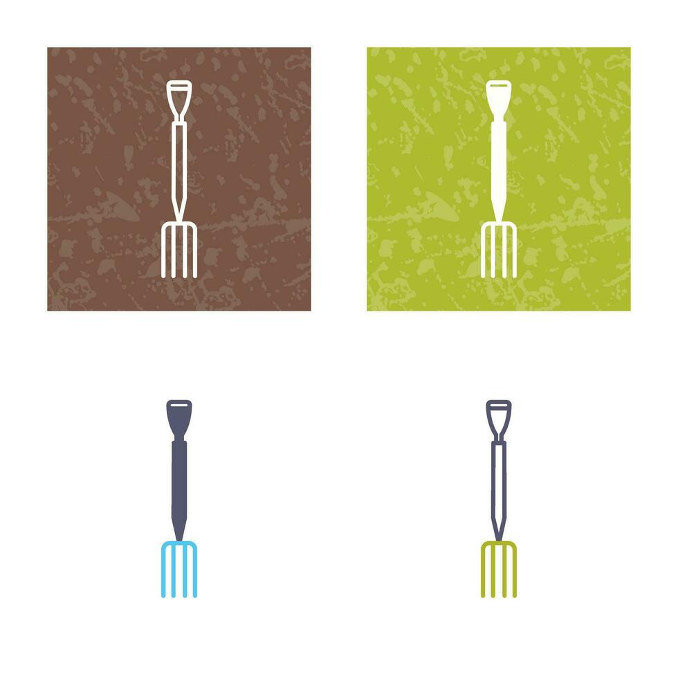 Gardening Fork Vector Icon