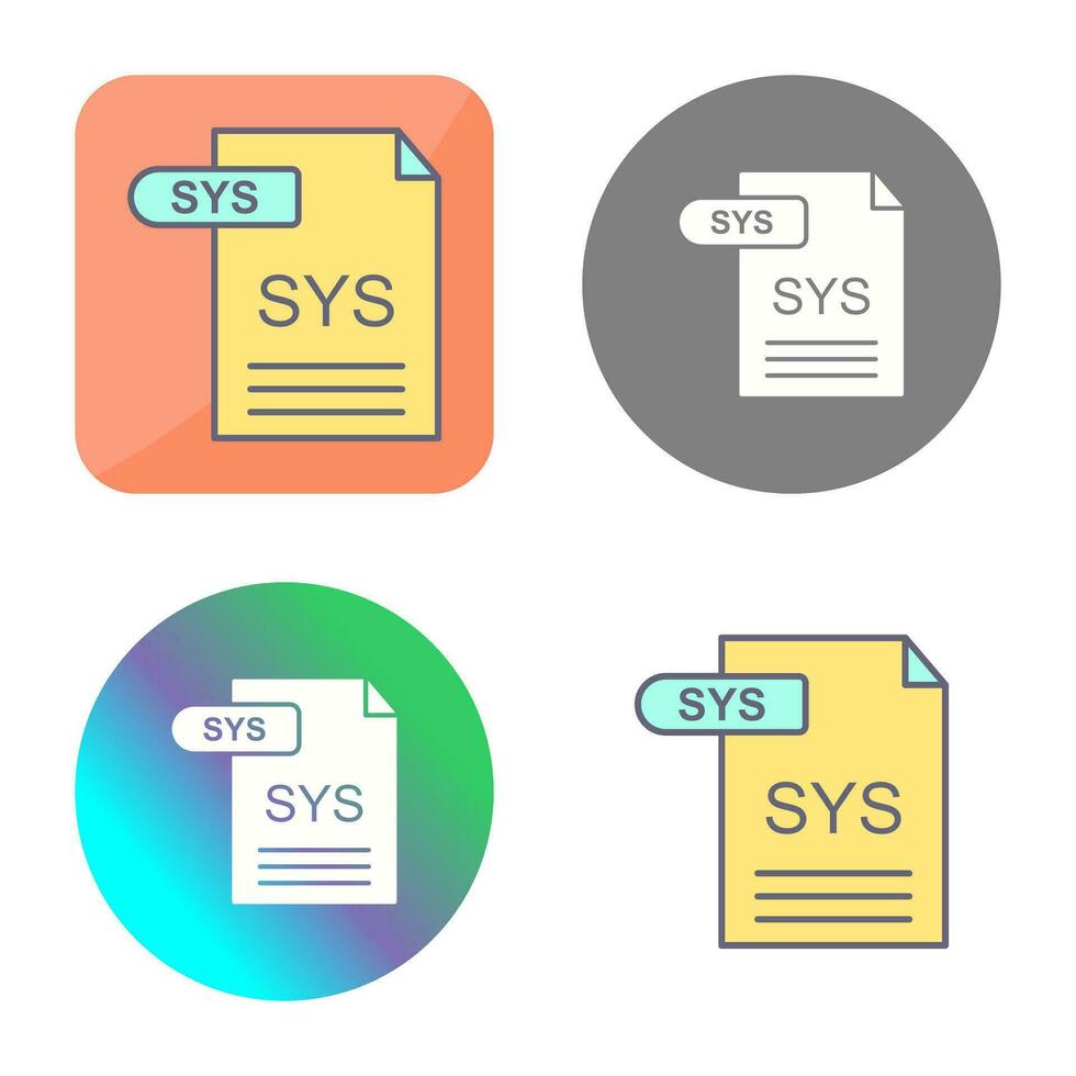 SYS Vector Icon