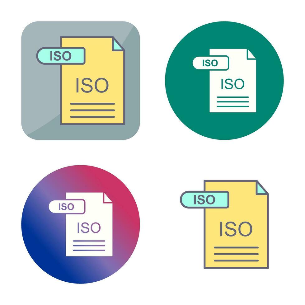 ISO Vector Icon