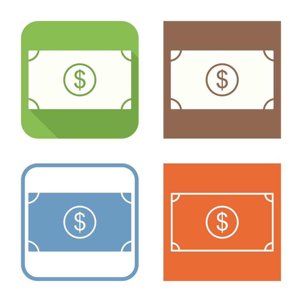 Unique Dollar Vector Icon