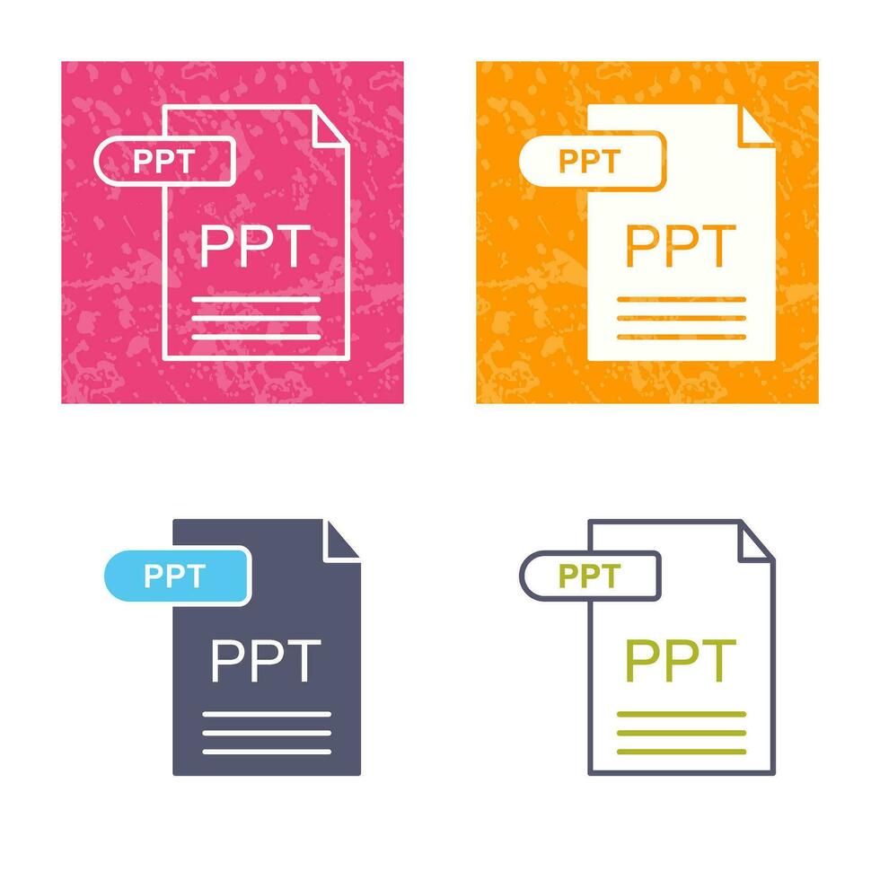 PPT Vector Icon