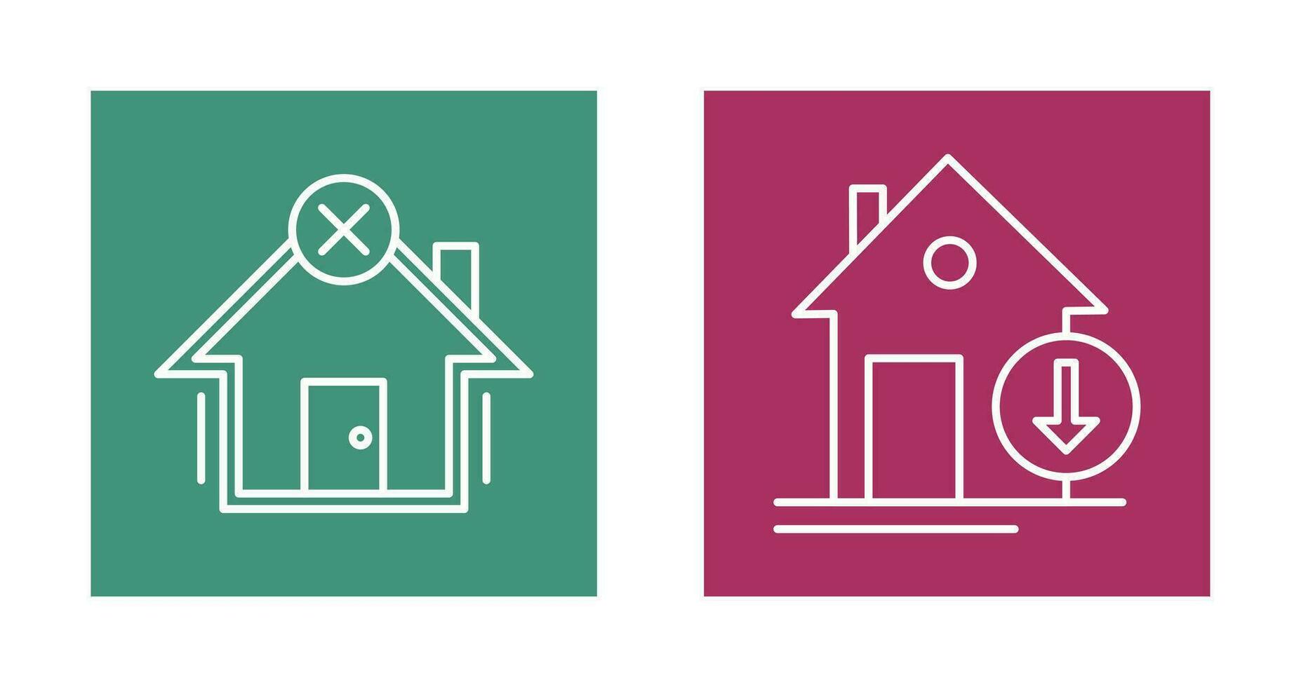 Non Verify and Download Icon vector