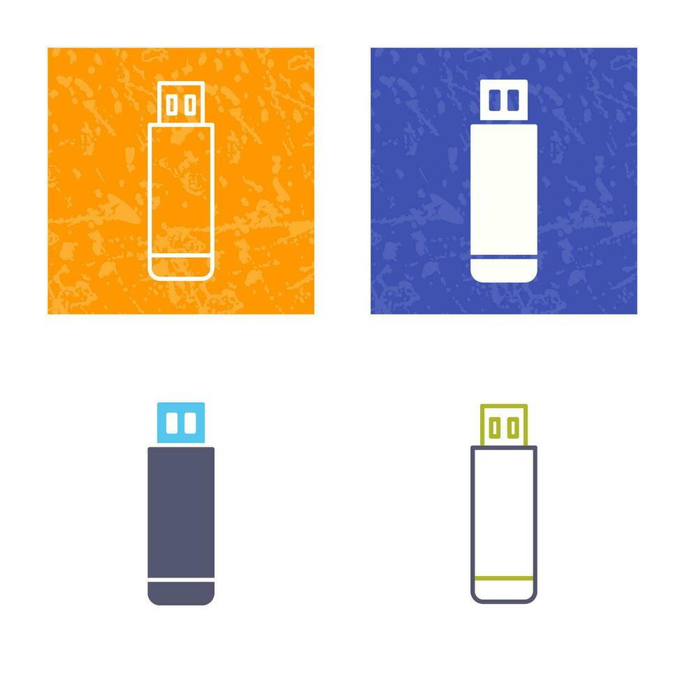 USB Drive Vector Icon