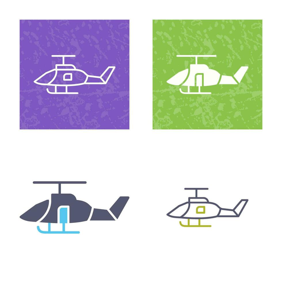 Military Helicopter Vector Icon