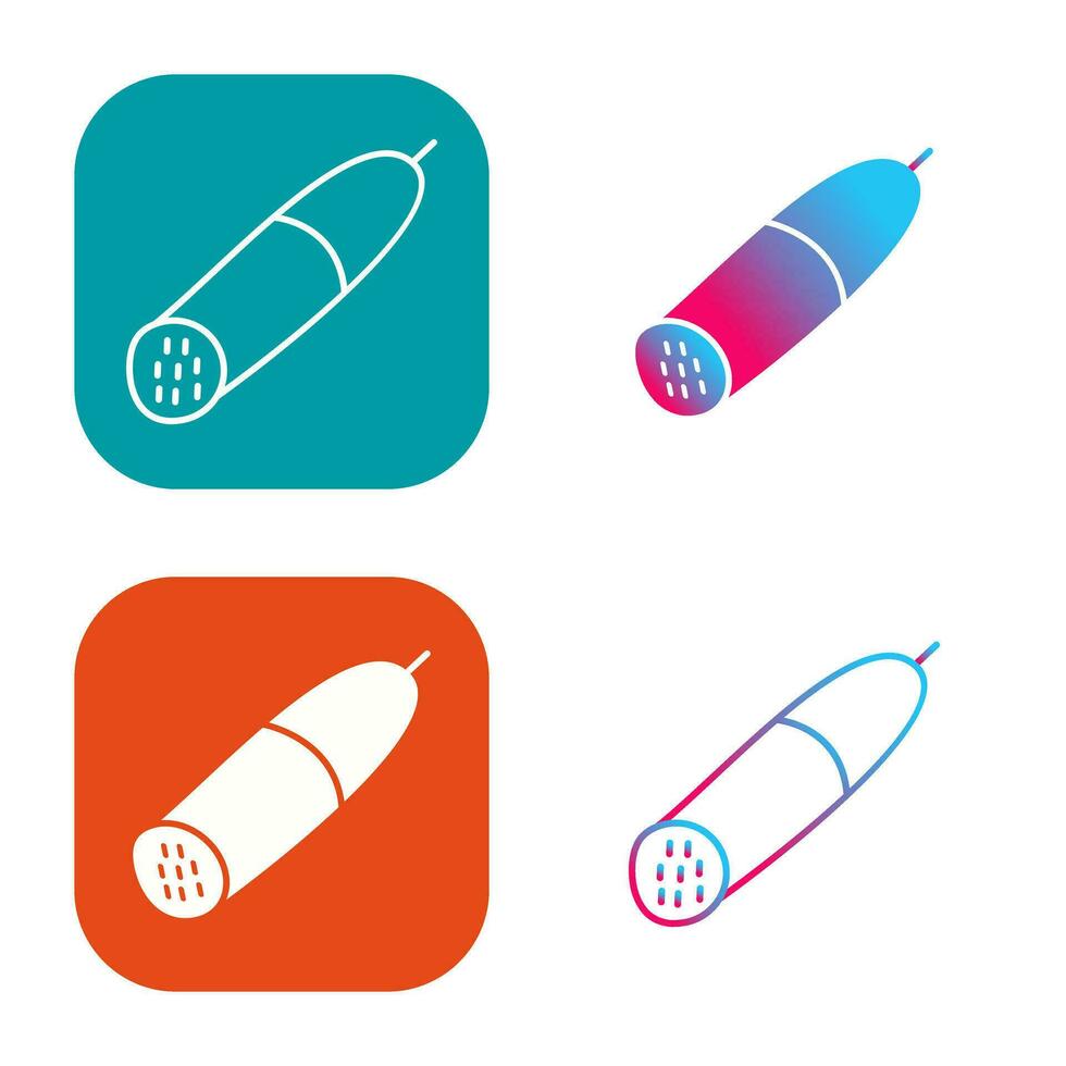 Salami Vector Icon
