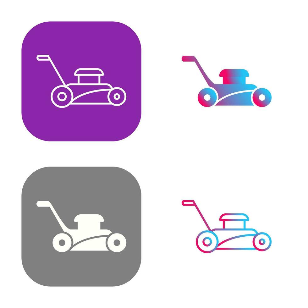 Lawn Mower Vector Icon