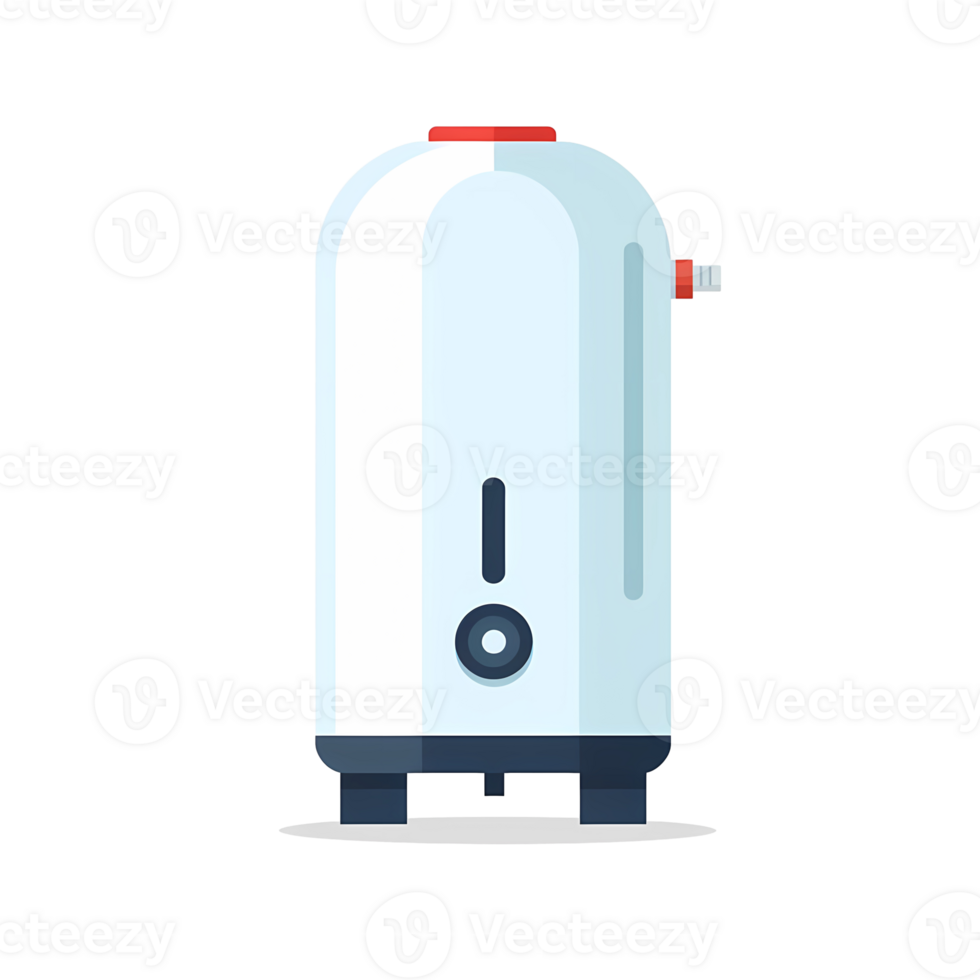Ai generated water heater icon, water heater flat design. png