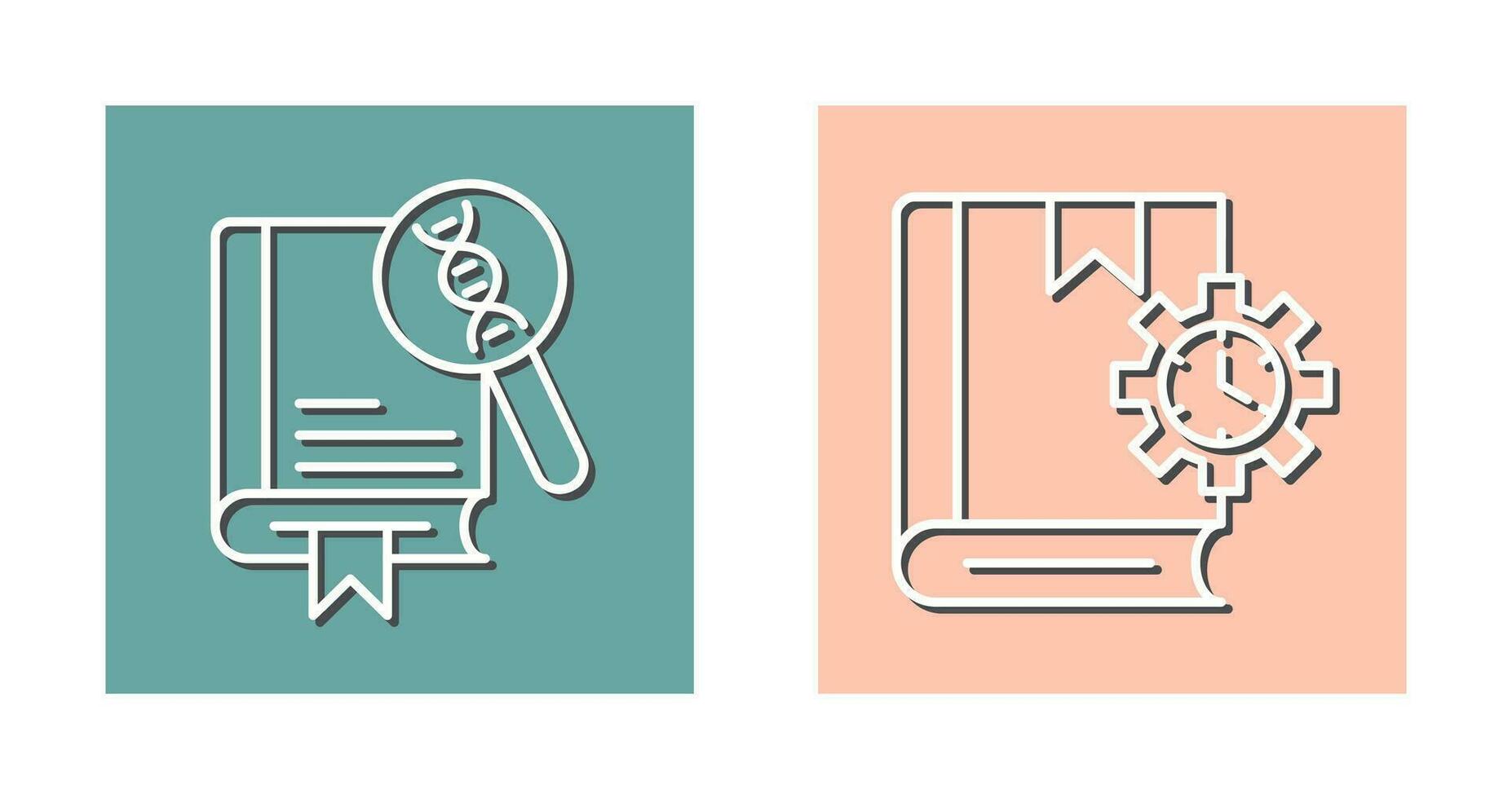 Genetics and Duration Icon vector