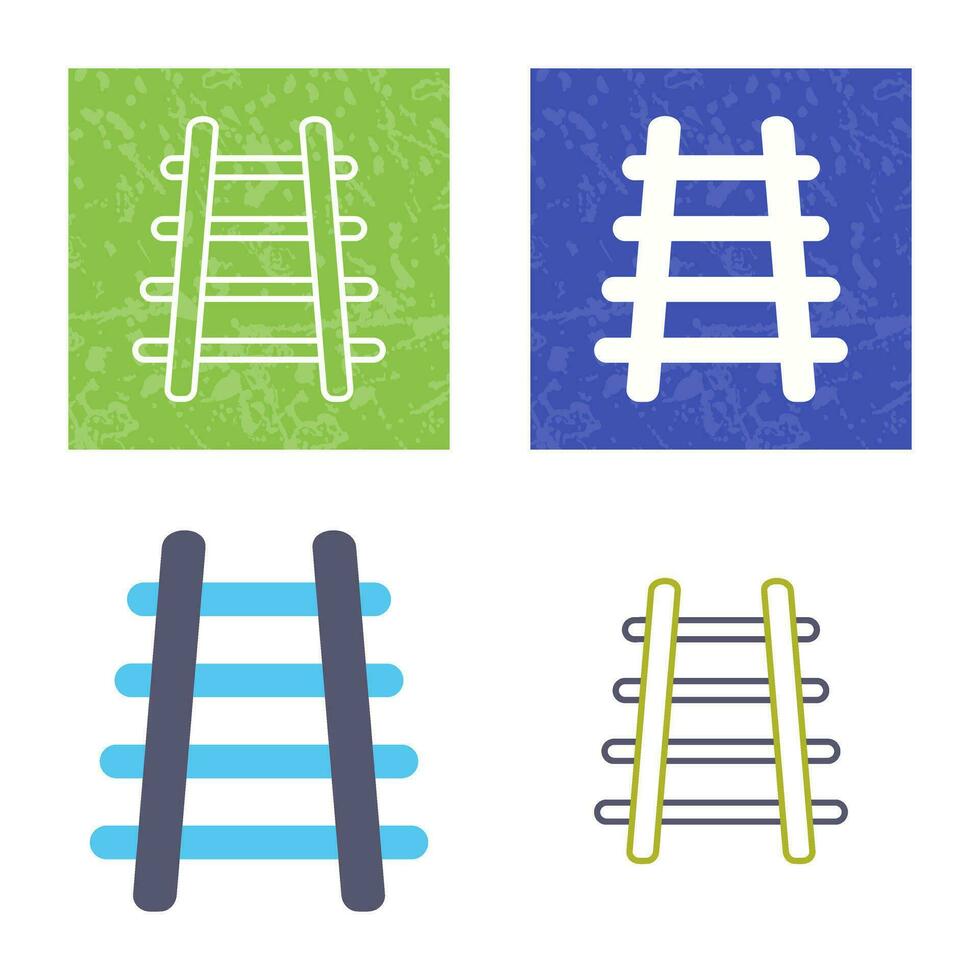 Train Tracks Vector Icon