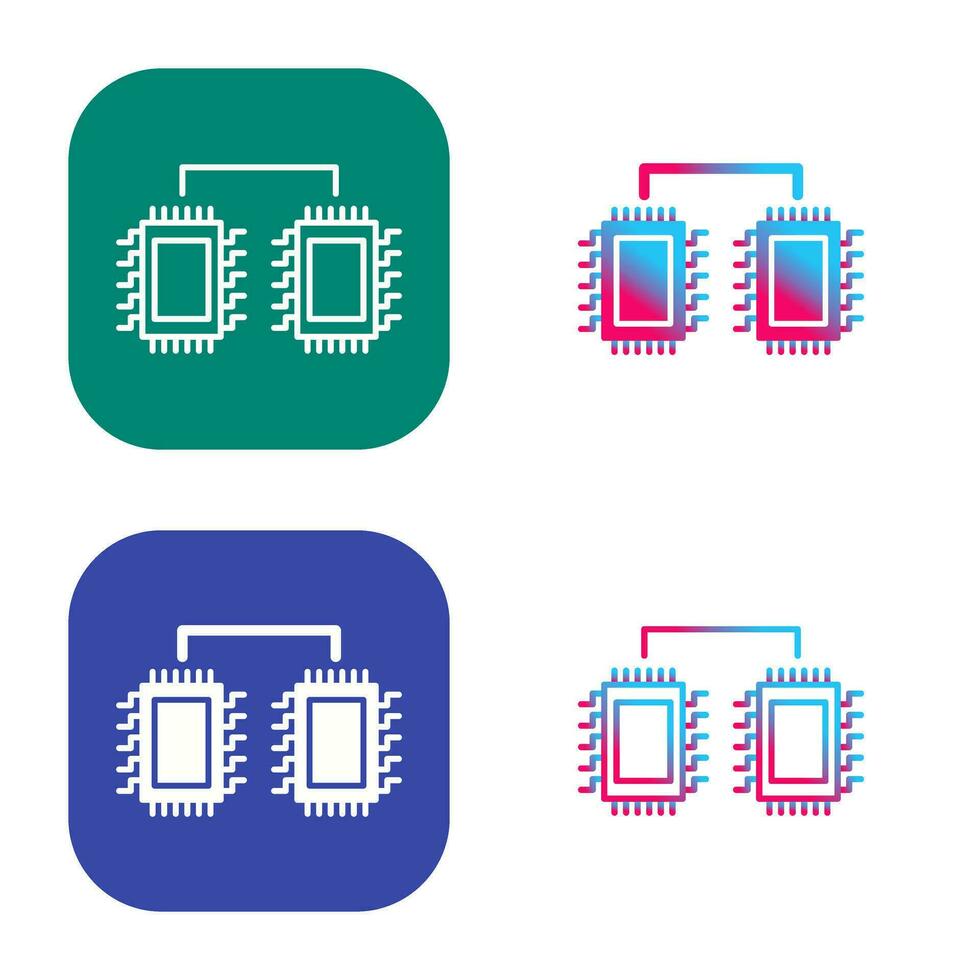 Processors Connected Vector Icon 33205465 Vector Art at Vecteezy