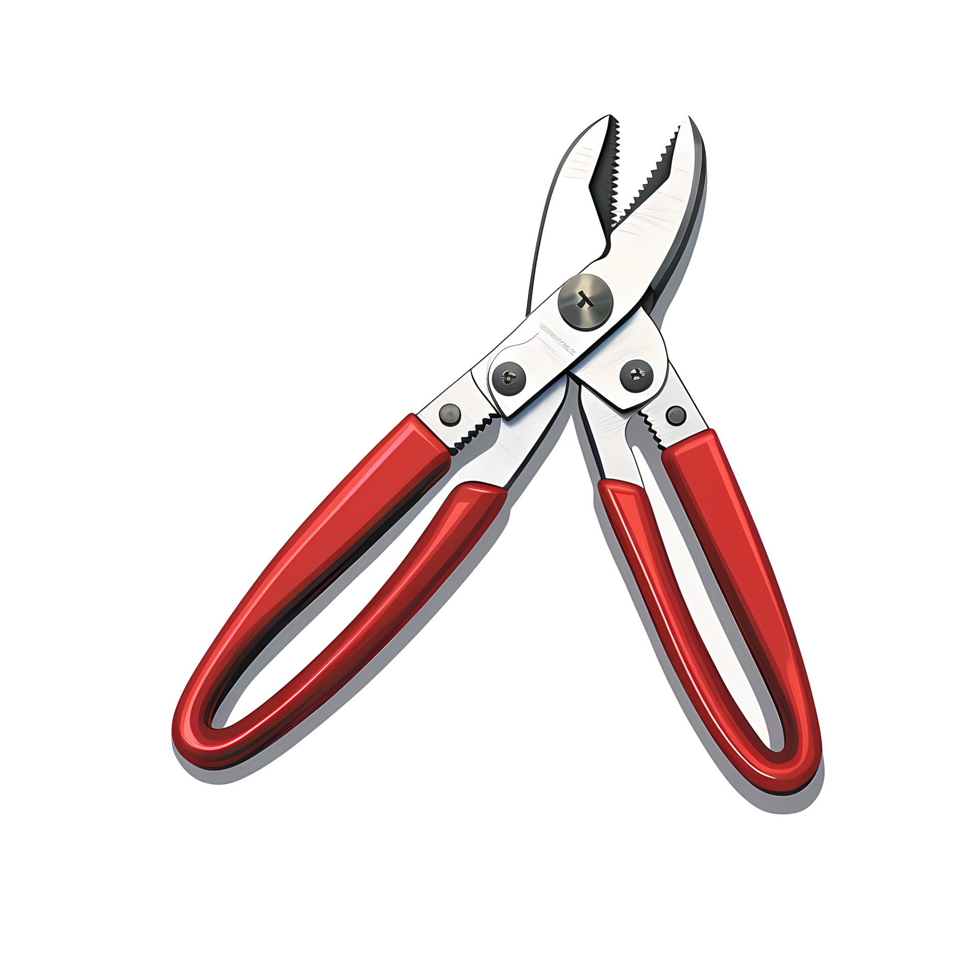 Ai generated pair of pliers on a transparent background 33206157 PNG