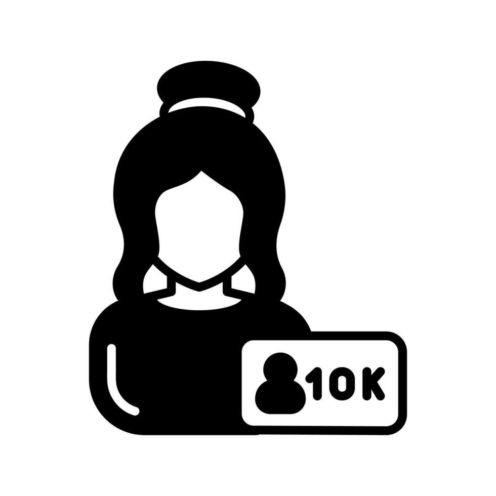 Micro Influencer icon in vector. Illustration vector